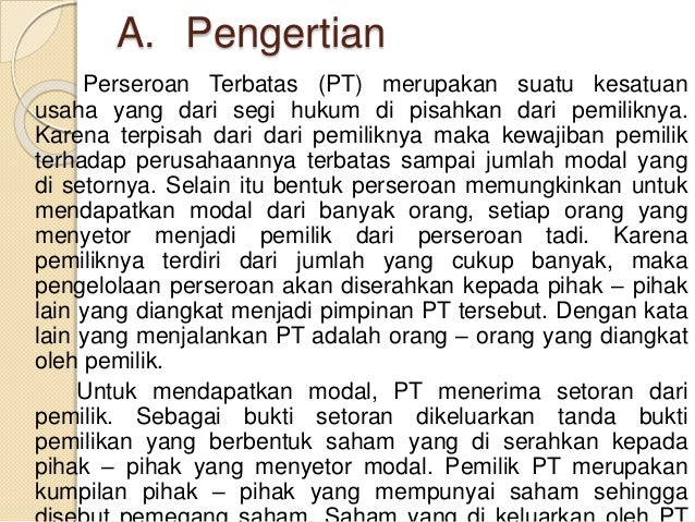 Opsi saham vs saham terbatas