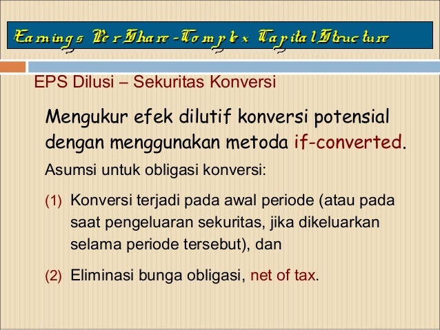 Melaporkan opsi saham pada t4