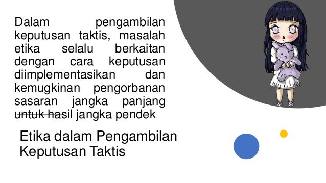 Bab 12 Pengambilan Keputusan Taktis