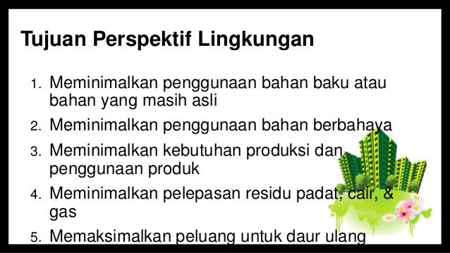 Bab. 17 Manajemen Biaya Lingkungan