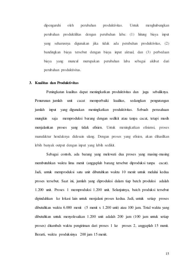 Ukuran Kinerja Perusahaan - Perodua e
