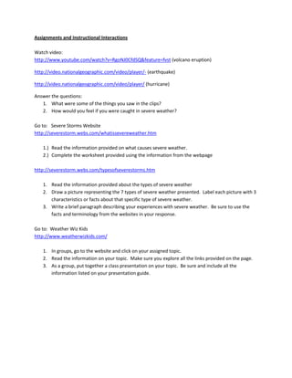 Lesson Plan and TIP Model Integration