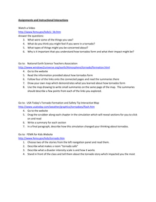 Lesson Plan and TIP Model Integration