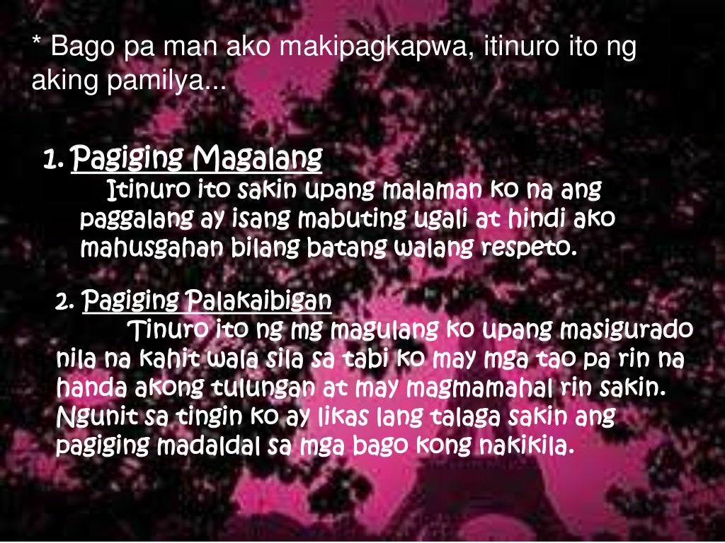 Ano ang layunin mo sa pakikisangkot na ito image