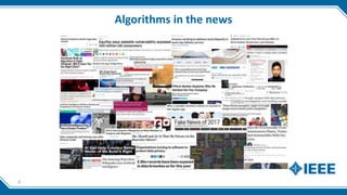 Algorithms in the news
2
 