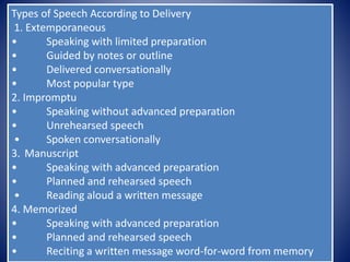 manuscript reading speech examples