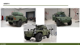 Akrep II Defense Industry Electrical and Hybrid Vehicle | PDF