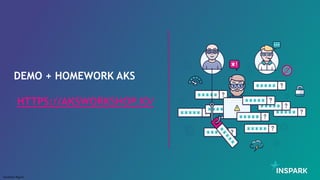 Sensitivity: Regular
DEMO + HOMEWORK AKS
HTTPS://AKSWORKSHOP.IO/
 