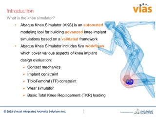 Knee Simulation using ABAQUS | PDF