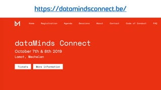 https://datamindsconnect.be/
 
