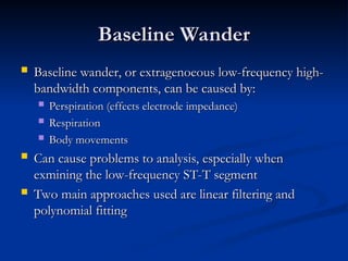 ECG Filtering Techniques And Methodologies | PPT
