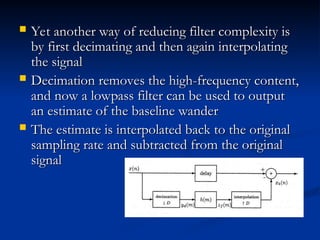 ECG Filtering Techniques And Methodologies | PPT