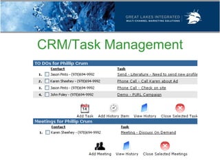 CRM/Task Management
 