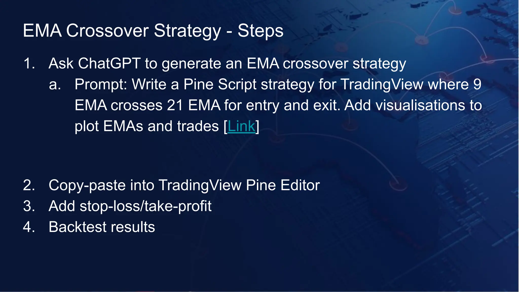 Code a Strategy on Pine Script With the Help of ChatGPT by Akshay Choudhary  | PDF