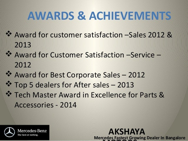 Mercedes Benz Dealer Bangalore Akshaya motors