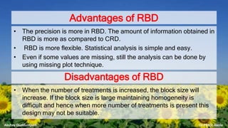 STATISTICAL METHODS AND TECHNIQUES FOR AGRONOMIC RESEARCH | PPTX