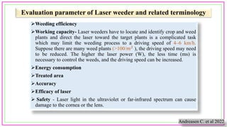 Weed Detection Using Deep Learning and Laser Weed Control | PDF