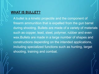 Bullet Function Types of Bullet | PPTX