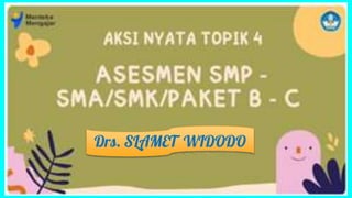 Drs. SLAMET WIDODO
 
