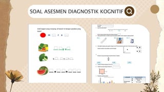 SOAL ASESMEN DIAGNOSTIK KOGNITIF
 