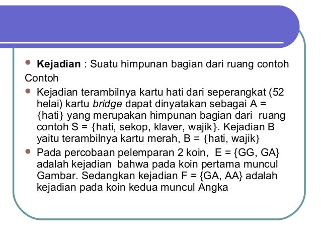 Aksioma peluang