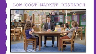 LOW-COST MARKET RESEARCH
 