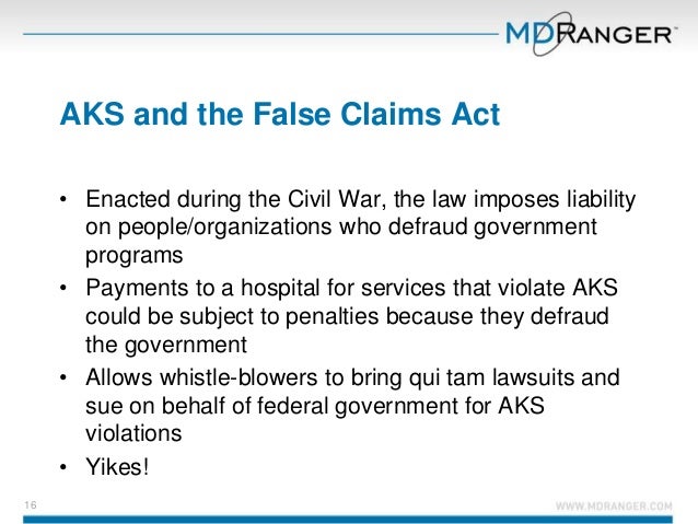 The AntiKickback Statute An Educational Video