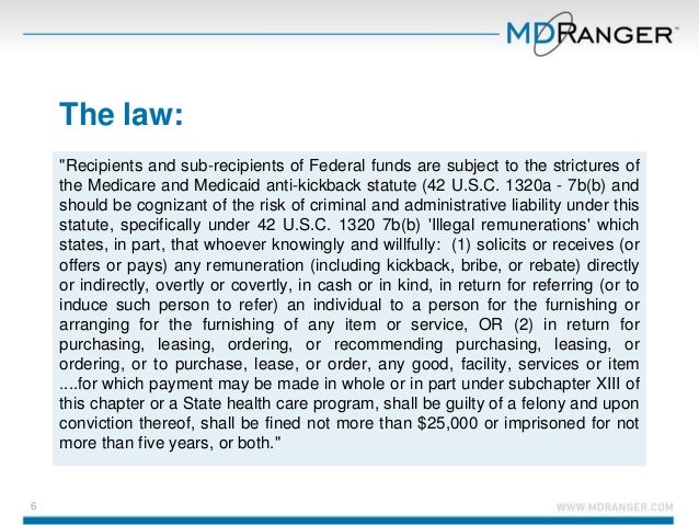 The AntiKickback Statute An Educational Video