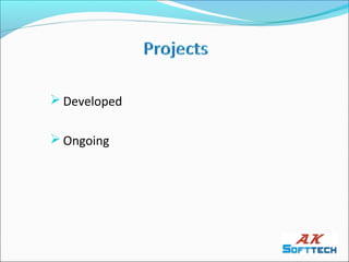  Developed

 Ongoing
 