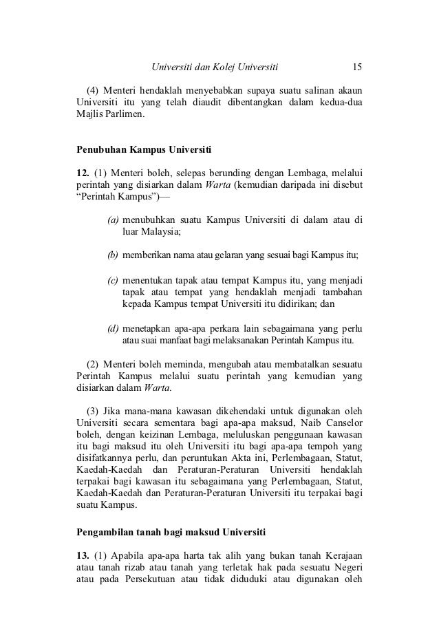 Perbezaan Akta Berkanun Dan Surat Kuasa