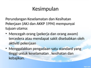 Akta 514 Keselamatan dan Kesihatan Pekerja