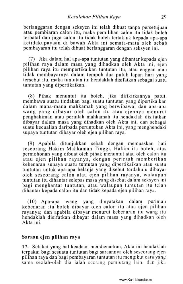 Akta Kesalahan Pilihanraya 1954