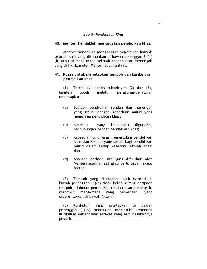 Akta Pendidikan 1996