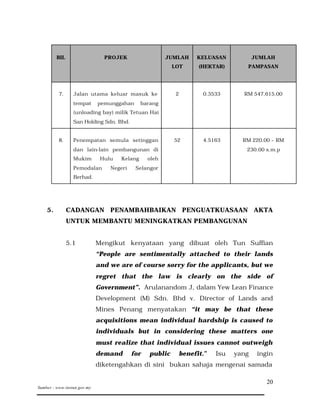Akta pengambilan tanah 1960 pn alinah
