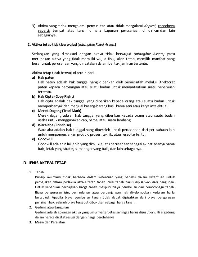 Penyusutan Aktiva Tetap Pajak Aktiva Tetap, Aset Penting Penyusutan Aktiva Tetap Pajak Aktiva Tetap, Aset Penting