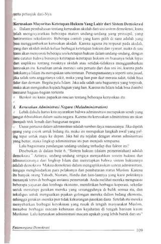 Aktivis partai dan dosa dosa pemilu