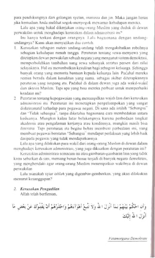 Aktivis partai dan dosa dosa pemilu