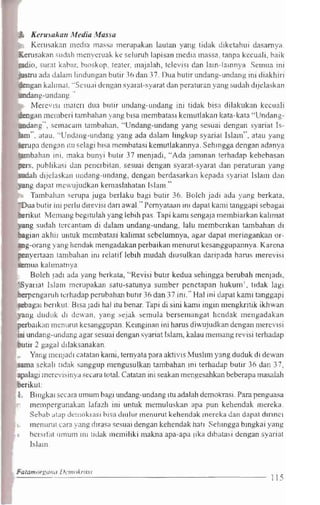 Aktivis partai dan dosa dosa pemilu