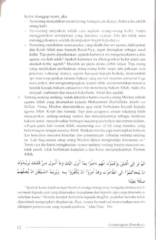 Aktivis partai dan dosa dosa pemilu