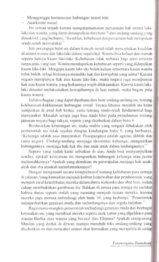 Aktivis partai dan dosa dosa pemilu