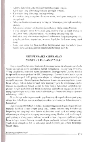 Aktivis partai dan dosa dosa pemilu