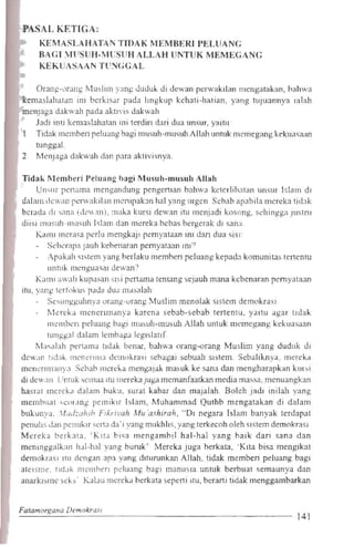 Aktivis partai dan dosa dosa pemilu