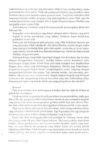 Aktivis partai dan dosa dosa pemilu
