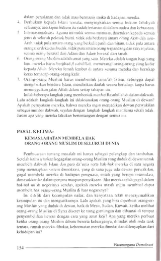 Aktivis partai dan dosa dosa pemilu