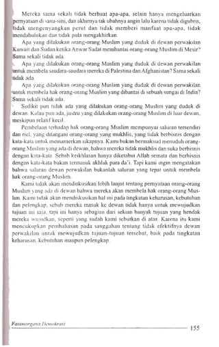 Aktivis partai dan dosa dosa pemilu