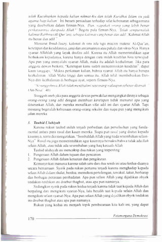 Aktivis partai dan dosa dosa pemilu