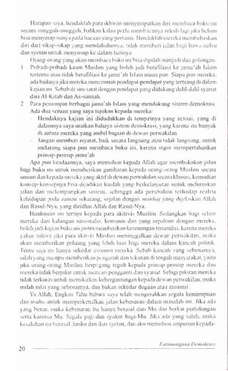 Aktivis partai dan dosa dosa pemilu