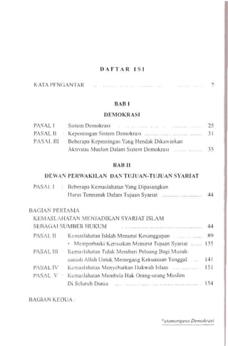 Aktivis partai dan dosa dosa pemilu