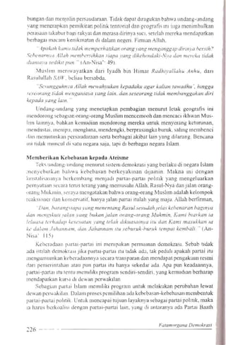 Aktivis partai dan dosa dosa pemilu
