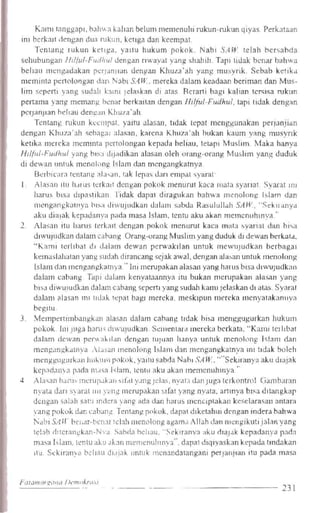 Aktivis partai dan dosa dosa pemilu